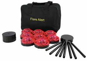 H5595 LED ROAD FLARE KIT 1 WATT RED by Keystone Sales Group, Inc