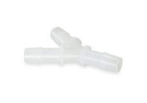 Y CONNECTOR 1/8 IN POLYPROPYLENE PK10 by Eldon James Corporation