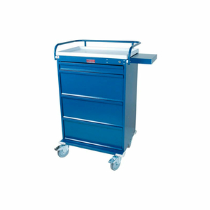 MEDICATION CART, 24-PATIENT BIN DRAWERS VALUE LINE MED-BIN, YELLOW, LATEX-FREE by Harloff Company, The