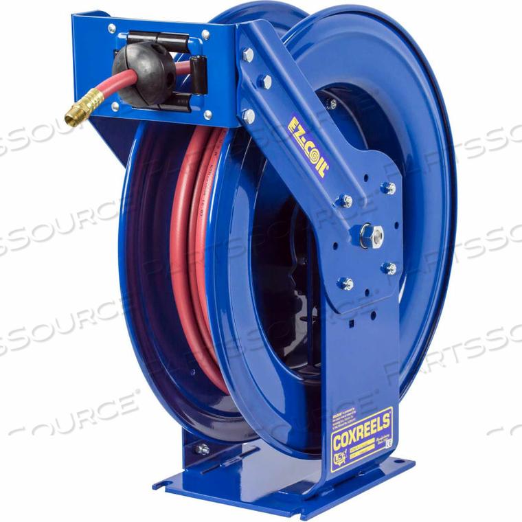 1/2"X100' 300 PSI EZ-COIL SAFETY SERIES SPRING RETRACTABLE HOSE REEL by Coxreels