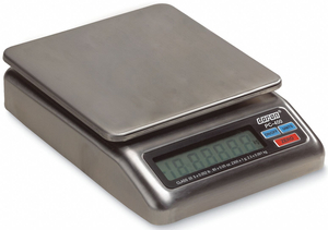 PORTION CONTROL SCALE 304 SS PLTFRM by Doran Scales Inc.