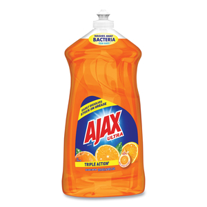 DISH DETERGENT, LIQUID, ANTIBACTERIAL, ORANGE, 52 OZ, BOTTLE by Ajax
