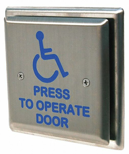 HANDICAP DOOR ACCESS SWITCH PUSH BUTTON by MS Sedco