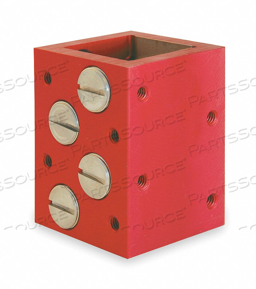 SQUARE BEARING 2 SIDED 3.125 L ALUMINUN by Simplicity