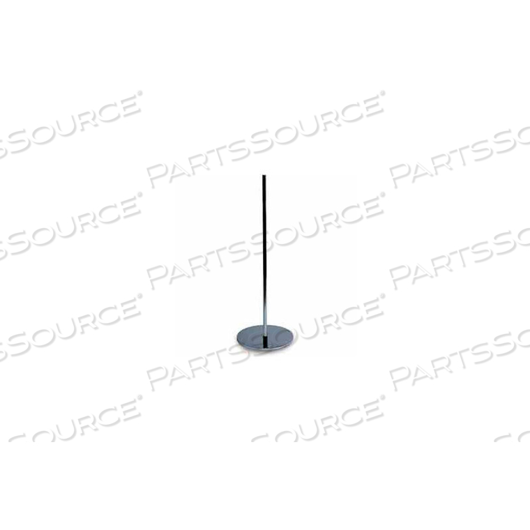 ROUND WEIGHTED BASE W/ 5/8"DIA UPRIGHT by Mondo Mannequins ROUND WEIGHTED BASE W/ 5/8"DIA UPRIGHT by Mondo Mannequins