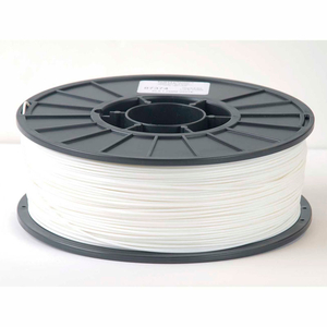 PREMIUM 3D PRINTER FILAMENT, PLA, 1 KG, 1.75 MM, WHITE by Toner Plastics