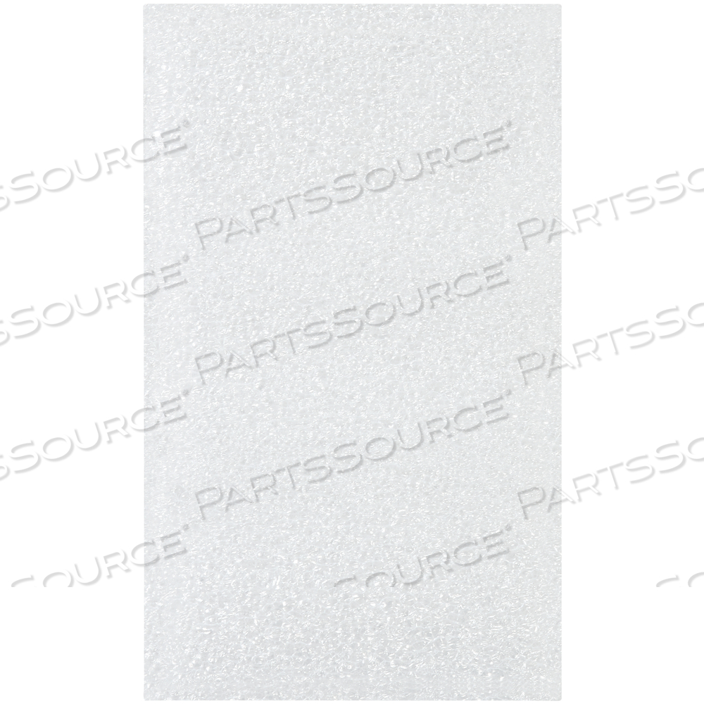 FLUSH CUT FOAM POUCHES, 3" X 5", WHITE, 500/CASE by BOX Partners (Box Acquisitions, LLC)