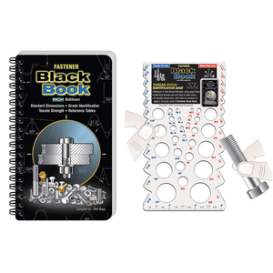 FASTENER BLACK BOOK, INCH by Approved Vendor