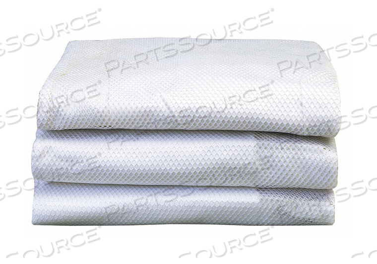 CRIB COVER MICROFIBER WHITE PK3 by Foundations