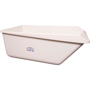 ANGLED DUMP TUB, WHITE by Remco