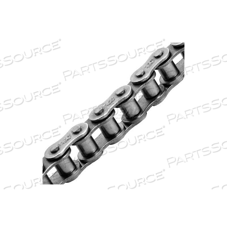 PRECISION ANSI STAINLESS STEEL ROLLER CHAIN - 41-1SS - 1/2" PITCH - 100FT REEL by Tritan PRECISION ANSI STAINLESS STEEL ROLLER CHAIN - 41-1SS - 1/2" PITCH - 100FT REEL by Tritan