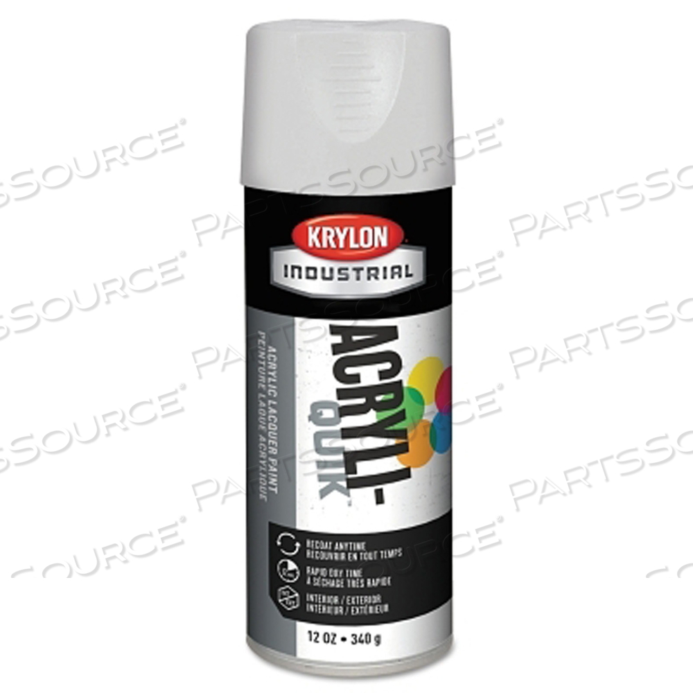 INTERIOR/EXTERIOR INDUSTRIAL MAINTENANCE PAINT, 12 OZ AEROSOL CAN, GLOSSY WHITE by Krylon INTERIOR/EXTERIOR INDUSTRIAL MAINTENANCE PAINT, 12 OZ AEROSOL CAN, GLOSSY WHITE by Krylon