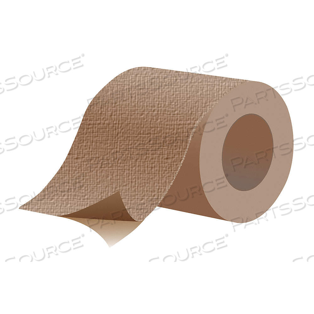 FIBERGLASS SHEET, 18 FT LG, 10 IN WD, 0.003 IN THICK, TAN, STD, PLAIN BACKING by Approved Vendor