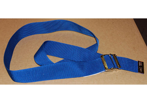 EZ CLEAN GAIT BELT, BLUE W/METAL BUCKLE, 24/PK by Skil-Care Corporation EZ CLEAN GAIT BELT, BLUE W/METAL BUCKLE, 24/PK by Skil-Care Corporation