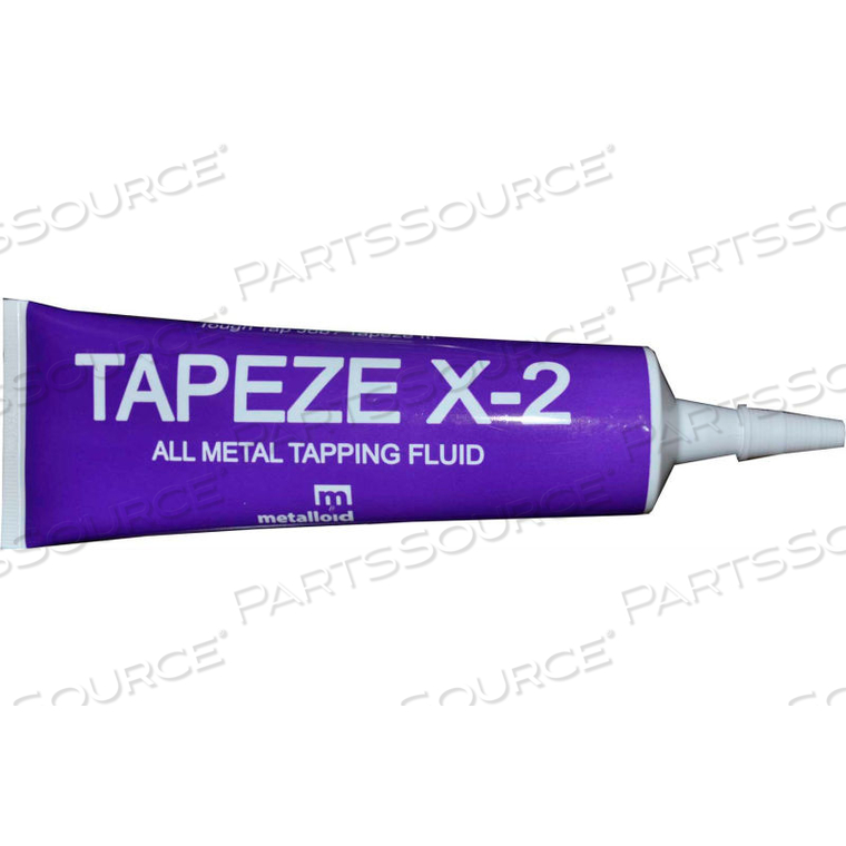 TAP-EZE X2 TAPPING FLUID - 4 OZ. TUBE - CASE OF 12 by Metalloid