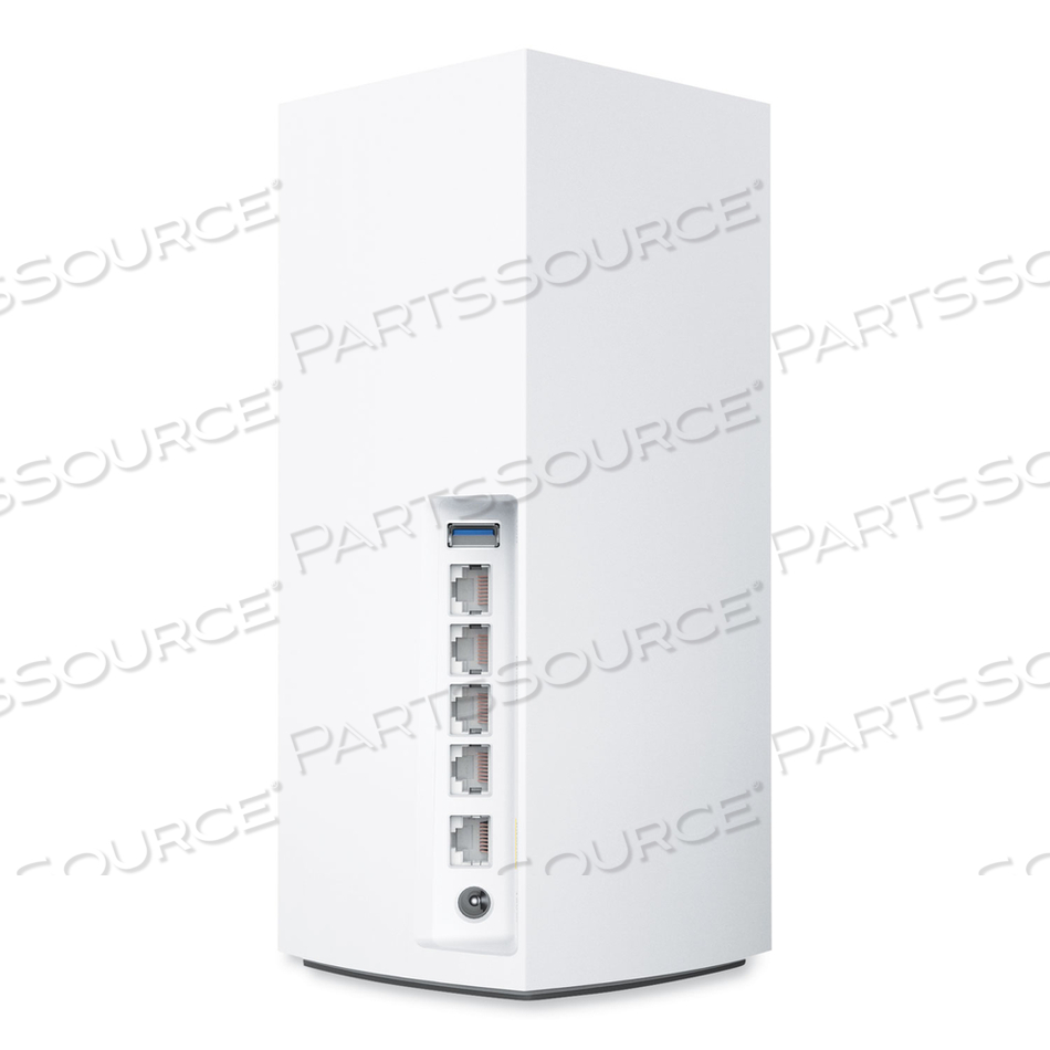 VELOP WHOLE HOME MESH WI-FI SYSTEM, 6 PORTS, TRI-BAND 2.4 GHZ/5 GHZ by Linksys VELOP WHOLE HOME MESH WI-FI SYSTEM, 6 PORTS, TRI-BAND 2.4 GHZ/5 GHZ by Linksys