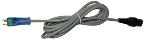 POWER CORD, 10 FT, 10 A, 125 V, 18 AWG, NEMA 5-15P TO IEC 320-C13, HOSPITAL GRADE by Webber Electronics