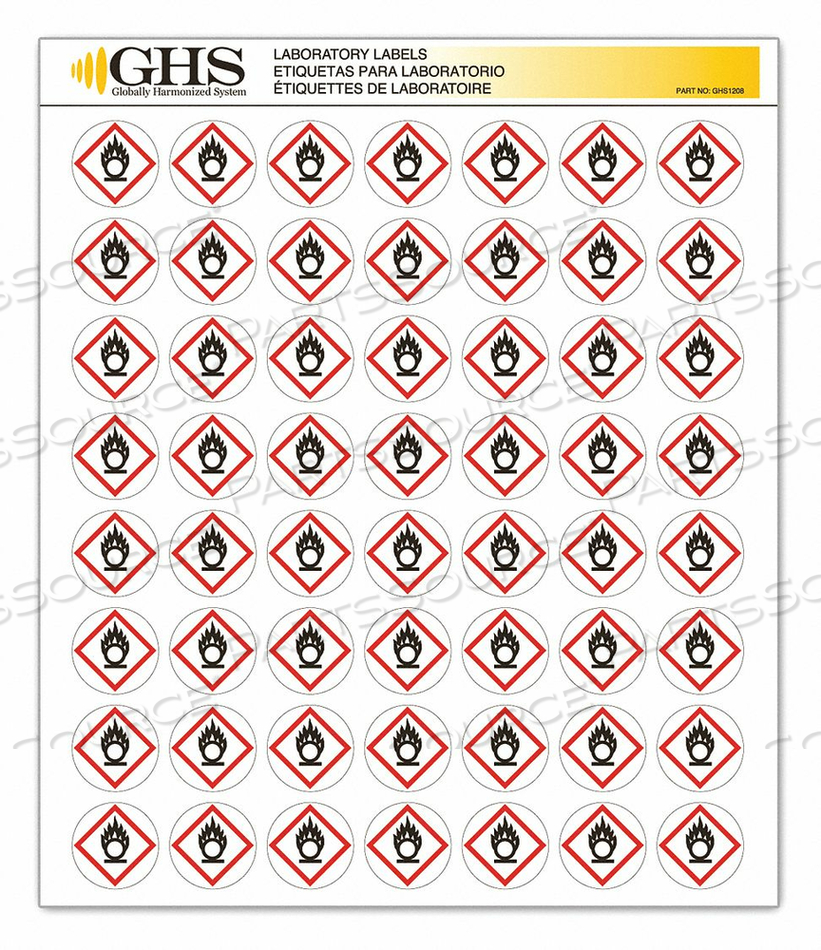 LABEL GLOSS FLAME OVER CIRCLE PK1120 by Incom Manufacturing LABEL GLOSS FLAME OVER CIRCLE PK1120 by Incom Manufacturing
