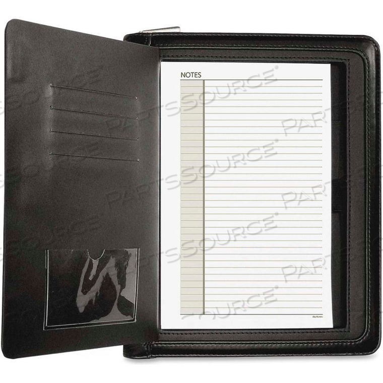 DAYRUNNER WINDSOR QUICKVIEW BLACK PLANNER 10-1/2" X 8-1/2" X 1-1/4" 