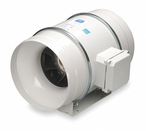 STEEL 11 D 7.6 H 7.6 W INLINE DUCT FAN by S&P USA Ventilation Systems