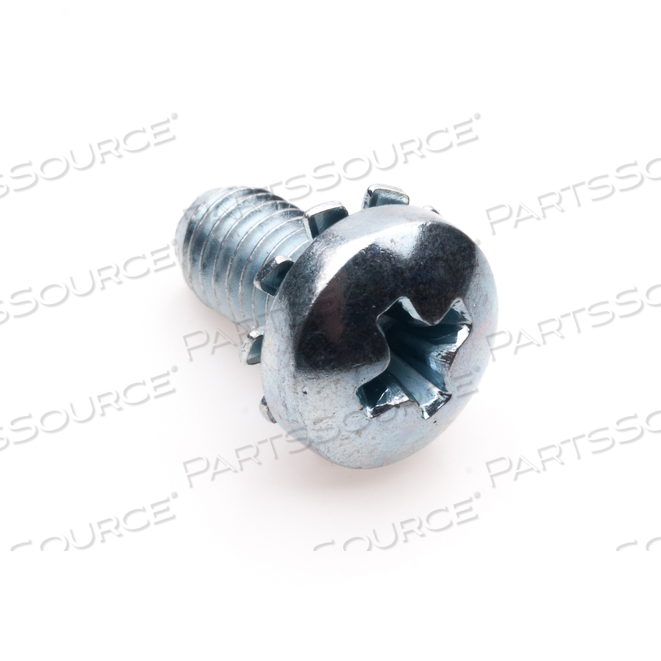 SEMS SCREW, #10-32, ROUND HEAD, 3/8 IN by STERIS Corporation