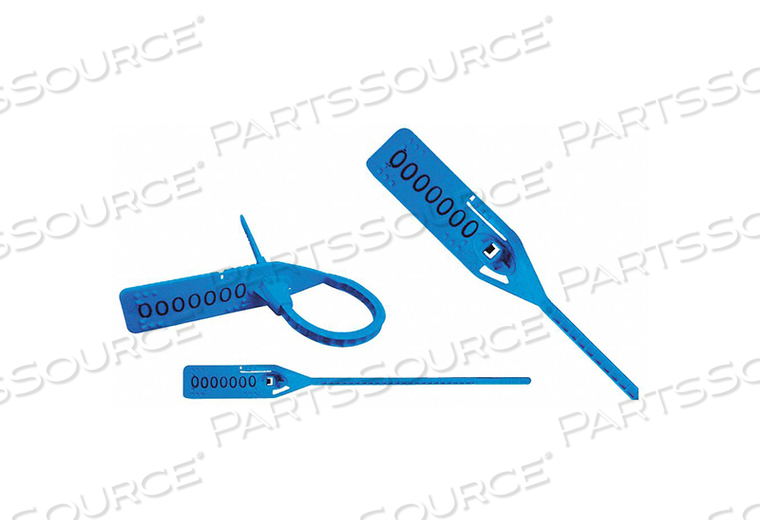 PULL RIP STAMP SEAL BLUE 5-1/2 PK250 by ELC Security Products