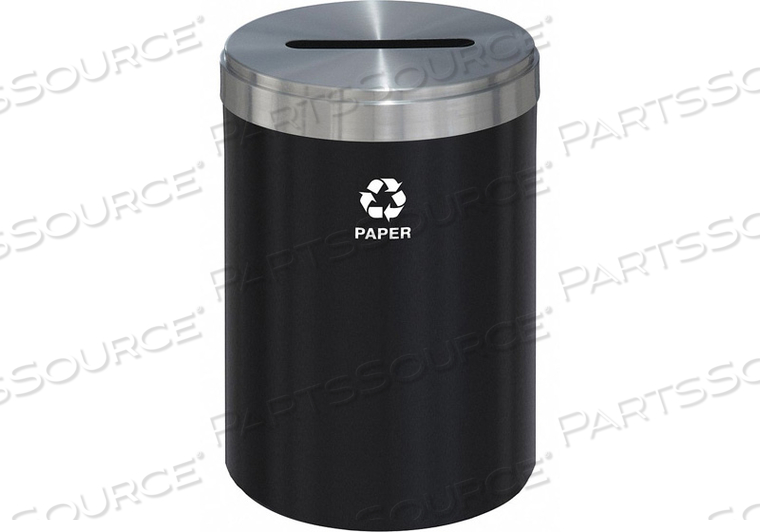 RECYCLING CONTAINER BLACK 41 GAL. by Glaro Products Inc