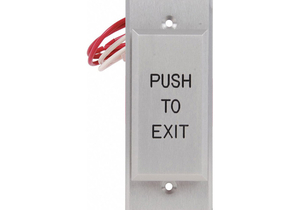 EMERGENCY PUSH BUTTON 24VDC 1-3/4 W by Dortronics Systems, Inc.