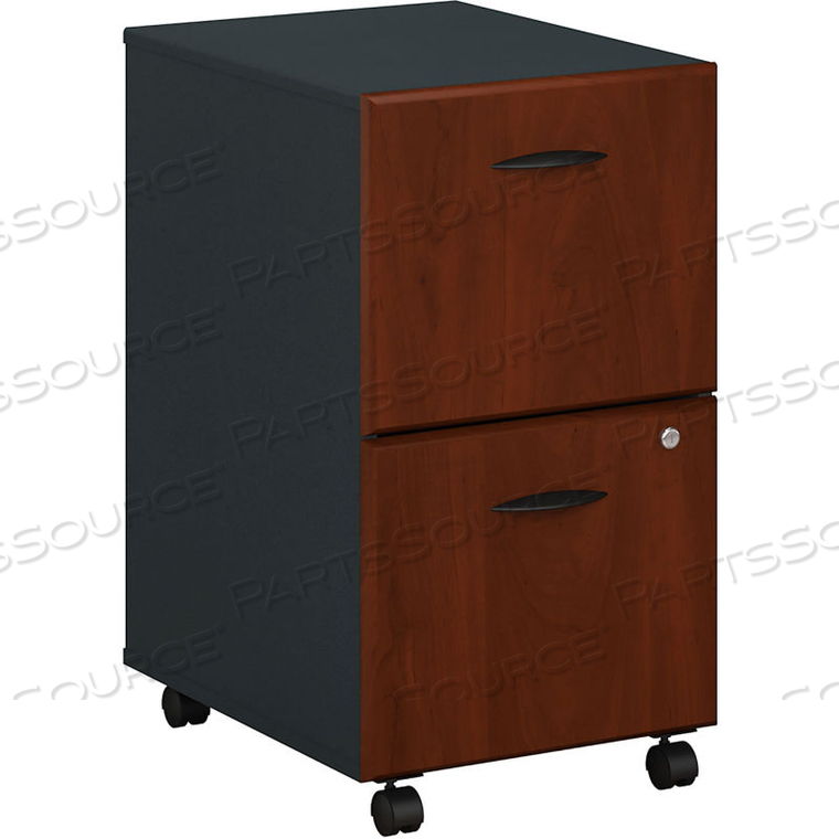 TWO DRAWER FILE CABINET (ASSEMBLED)- HANSEN CHERRY - SERIES A 