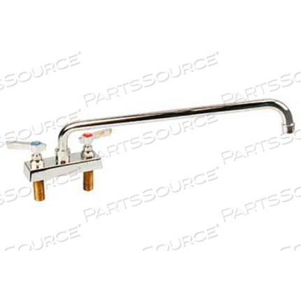 FAUCET, 4"DECK, 14"SPT, LEADFREE 