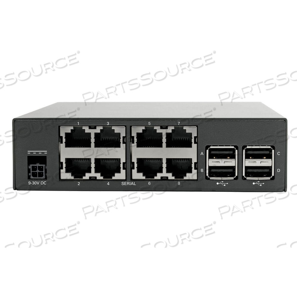 8-PORT CONSOLE SERVER WITH DUAL GB NIC, 4G, FLASH & 4 USB PORTS by Tripp Lite 8-PORT CONSOLE SERVER WITH DUAL GB NIC, 4G, FLASH & 4 USB PORTS by Tripp Lite