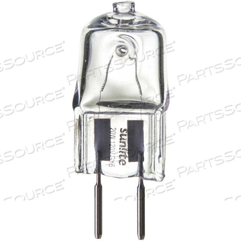 SUNLITE Q20/CL/GY4/12V/CD2 20W SINGLE ENDED HALOGEN BULB, BI-PIN, CLEAR SUNLITE Q20/CL/GY4/12V/CD2 20W SINGLE ENDED HALOGEN BULB, BI-PIN, CLEAR