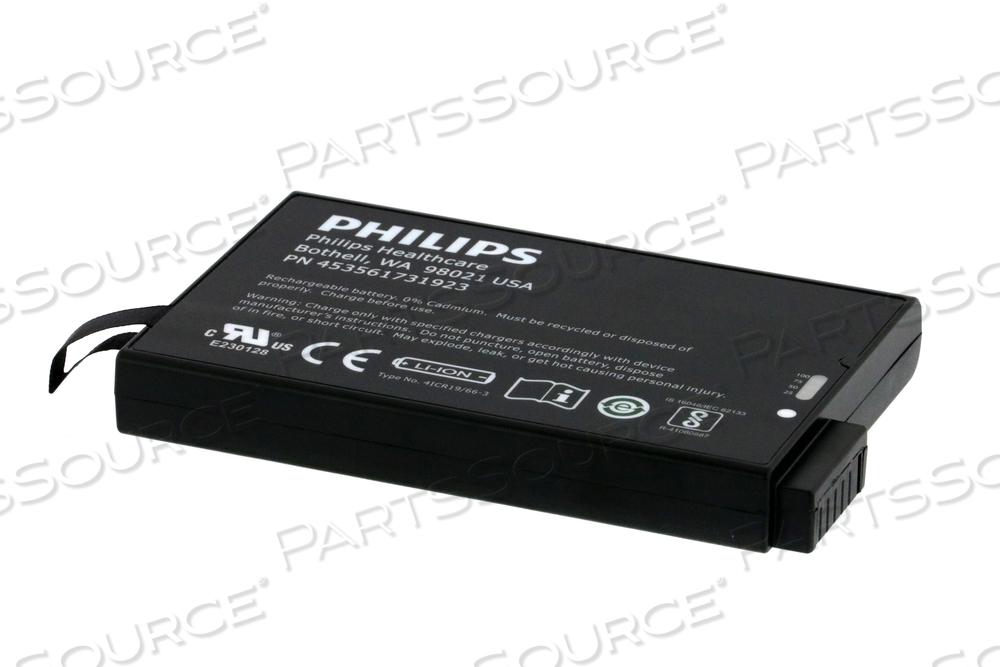 LITHIUM-ION BATTERY, 14.4V, 6800MAH by Philips Healthcare