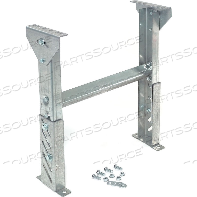 LEG SUPPORT 30" TO 42"H FOR OMNI METALCRAFT 36" BETWEEN FRAME WIDTH BALL TRANSFER TABLE by Omni Metalcraft Corp. LEG SUPPORT 30" TO 42"H FOR OMNI METALCRAFT 36" BETWEEN FRAME WIDTH BALL TRANSFER TABLE by Omni Metalcraft Corp.