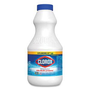 REGULAR BLEACH WITH CLOROMAX TECHNOLOGY, 24 OZ BOTTLE, 12/CARTON by Clorox