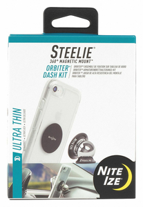 CELL PHONE CAR MOUNT KIT BLACK/SILVER by Nite Ize