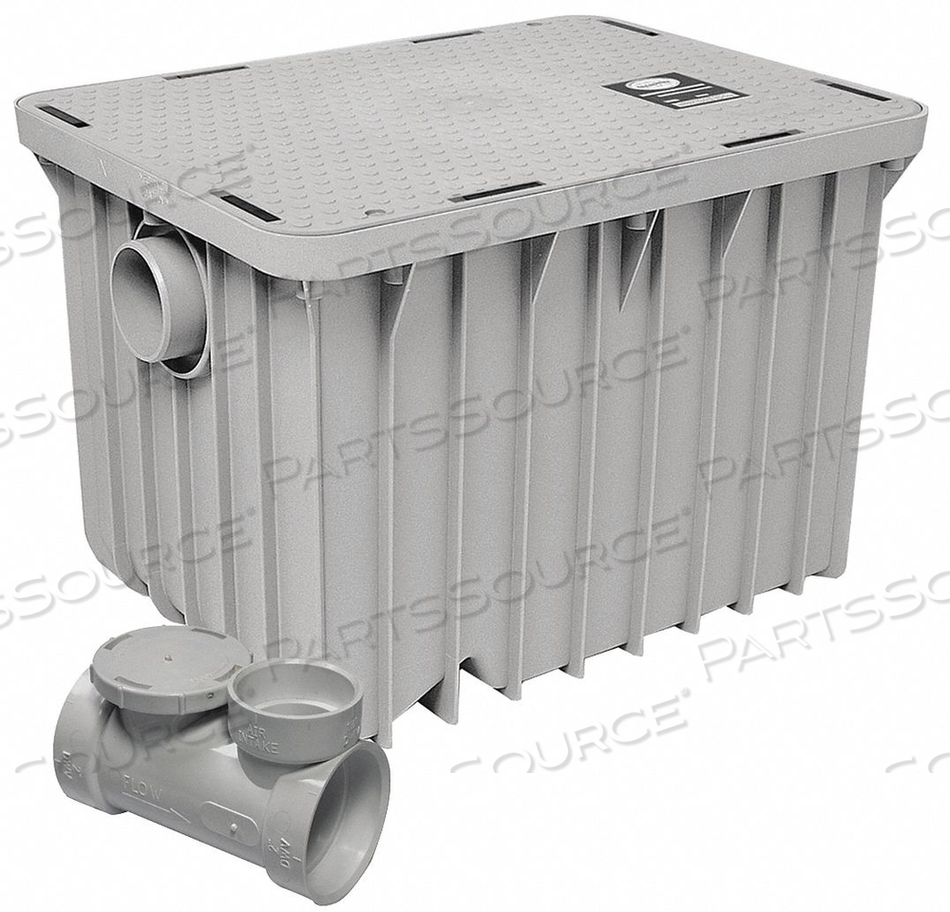 GREASE INTERCEPTOR POLY 2 IN 20 GPM by Canplas LLC GREASE INTERCEPTOR POLY 2 IN 20 GPM by Canplas LLC