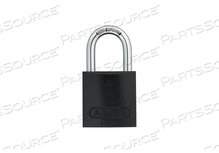 D8943 LOCKOUT PADLOCK KD BLACK 1-1/2 H by Abus
