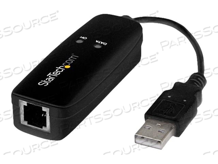 USB 2.0 FAX MODEM ADDS DATA, VOICE FAX SUPPORT TO COMPUTER/LAPTOP, FOR FAXING by StarTech.com Ltd.