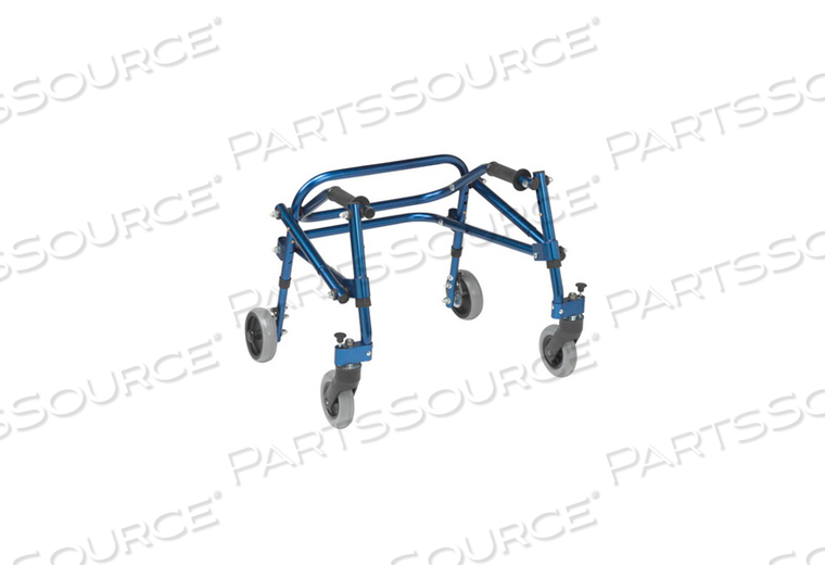 NIMBO POSTERIOR WALKER, CASTE RED, 75 LB, EXTRA SMALL by Drive/DeVilbiss Healthcare, Inc