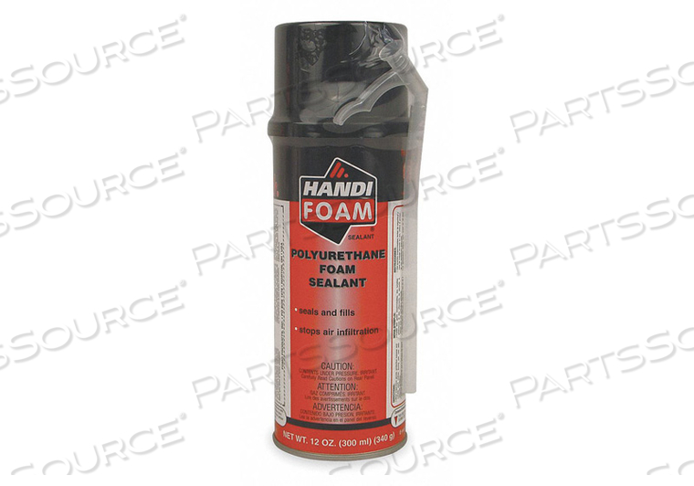 STRAW FOAM SEALANT 12 OZ BLACK by Handi-Foam STRAW FOAM SEALANT 12 OZ BLACK by Handi-Foam