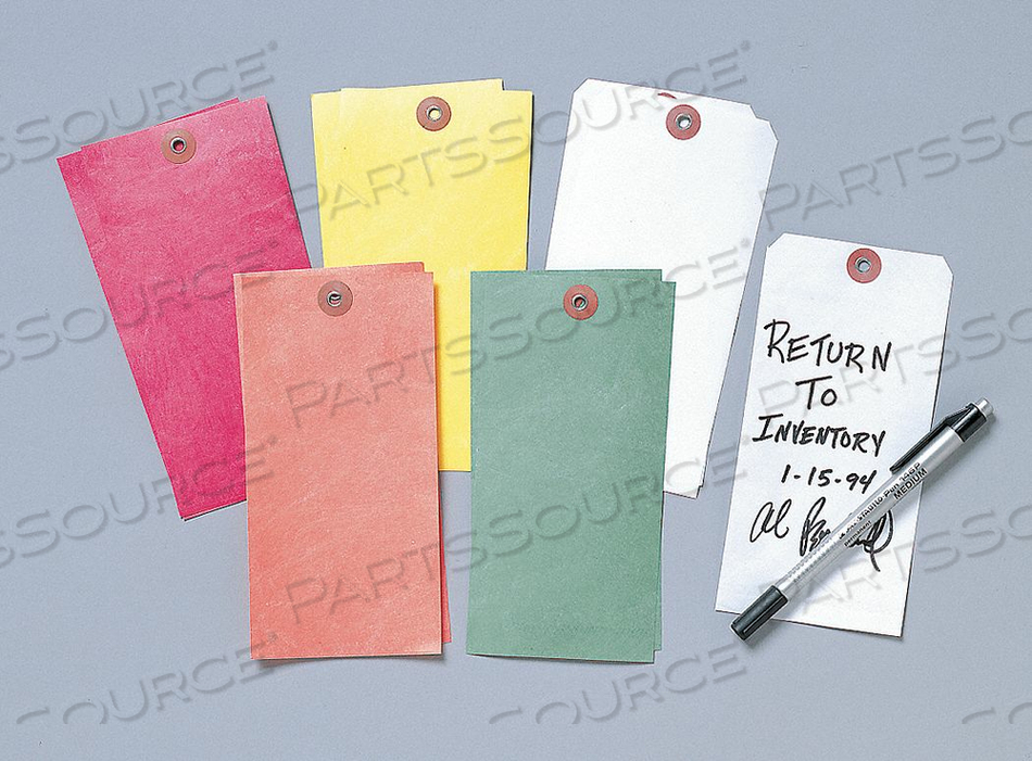 BLANK SHIPPING TAG TYVEK COLORED PK100 by Quality Resource Group