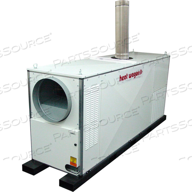 INDIRECT FIRED GAS HEATER - 1,000,000 BTU 240V DUCTABLE by Heat Wagon