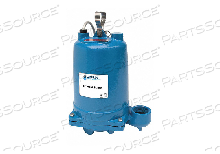 1/2 HP EFFLUENT PUMP NO SWITCH INCLUDED by Goulds Water Technology 1/2 HP EFFLUENT PUMP NO SWITCH INCLUDED by Goulds Water Technology