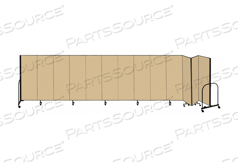 F1906 PARTITION 24 FT 1 IN W X 4 FT H BEIGE by Screenflex