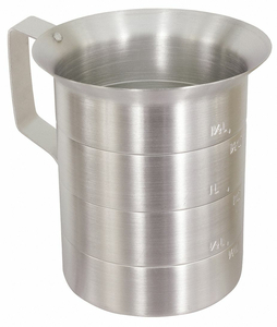 MEASURING CUP ALUMINUM 1 QT. LIQUID by Crestware