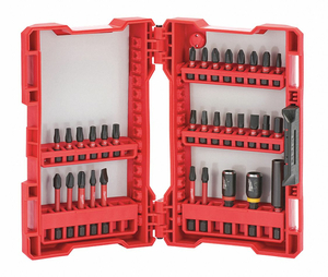 SCREWDRIVER BIT SET 32 PIECES 1/4 SHANK by Milwaukee Electric Tools SCREWDRIVER BIT SET 32 PIECES 1/4 SHANK by Milwaukee Electric Tools