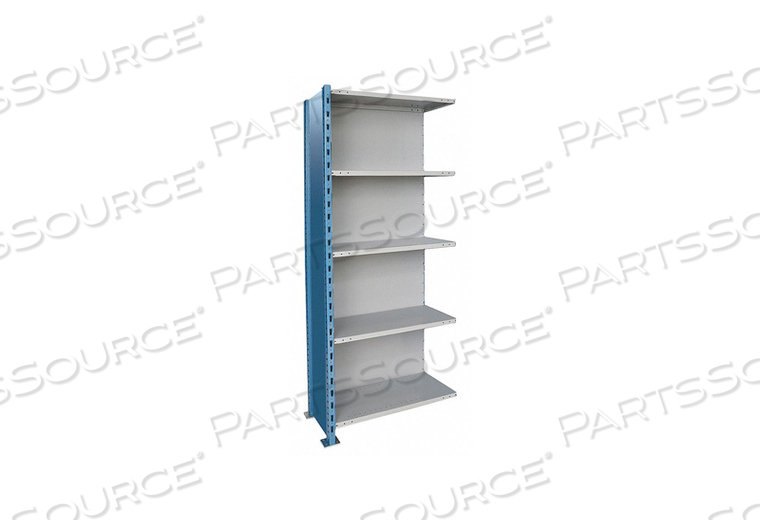 METAL SHLVING CLOSED ADD-ON 87 H 5 SHELF by Hallowell METAL SHLVING CLOSED ADD-ON 87 H 5 SHELF by Hallowell