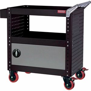 SHUTER CT-HD STEEL ADJUSTABLE SHELF UTILITY CART 35" X 20" 800 LB CAPACITY by LDS Industries LLC SHUTER CT-HD STEEL ADJUSTABLE SHELF UTILITY CART 35" X 20" 800 LB CAPACITY by LDS Industries LLC