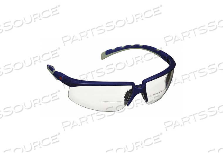 7100221704 3M™ SOLUS™ 2000 SERIES SAFETY GLASSES, READER, CLEAR, DUAL INJECTED by 3M Consumer